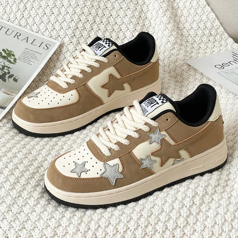 Men And Women's Couple Board Shoes For Leisure Sports Breathability - DanaFashionstore