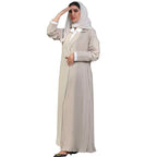 Cardigan Robe Pleated Pleated Coat Muslim Arab Clothing - DanaFashionstore