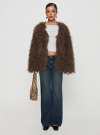Coat Faux Fur Jacket