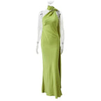 Elegant Satin Ribbon Sling Dress 2026 - Sleeveless Party Dress - DanaFashionstore