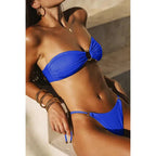 Split Swimsuit Bikini Suit Sunshine Bath Beach Tube Top Women - DanaFashionstore