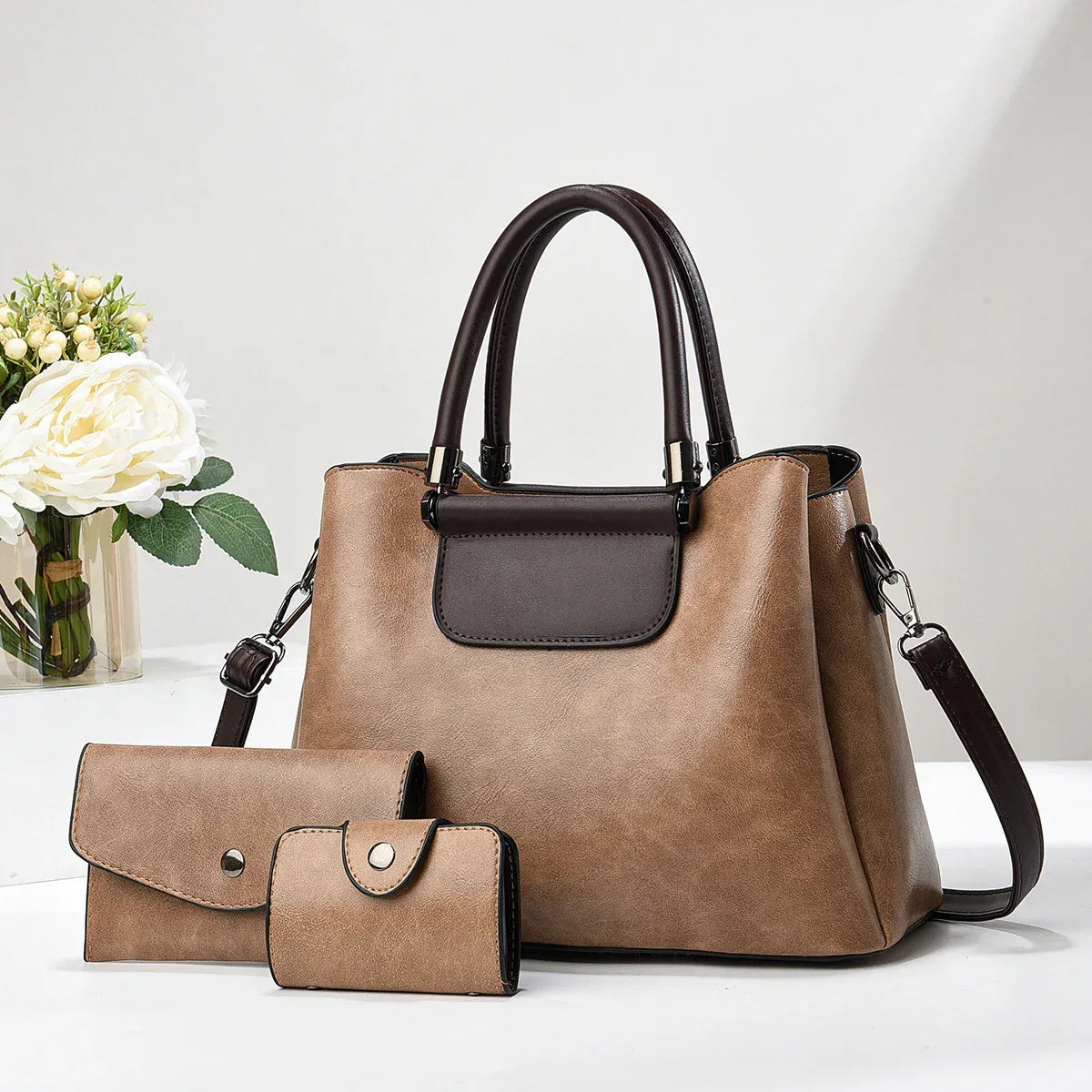 Bag Women's New Autumn And Winter Elegant Mother Bag Handbag Capacity High Sense Women's Bag - DanaFashionstore