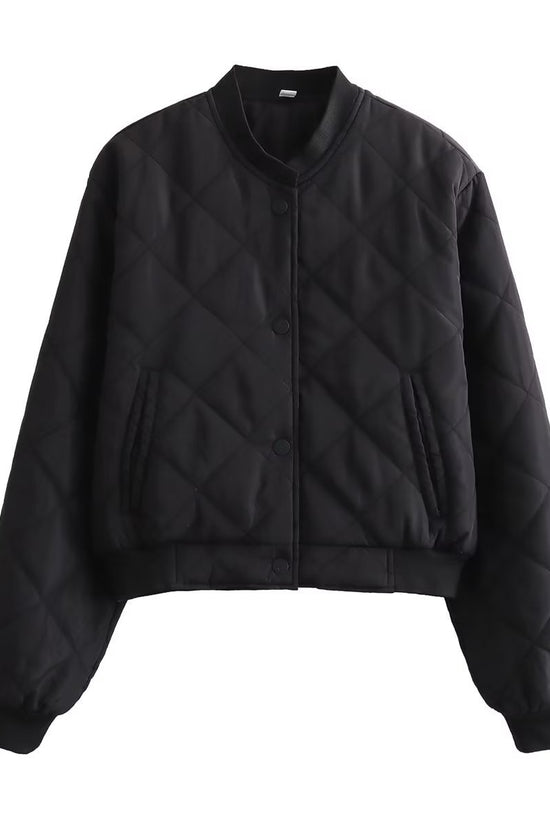 Autumn And Winter Ladies New Comfort And Casual Short Cotton Jacket Jacket Coat