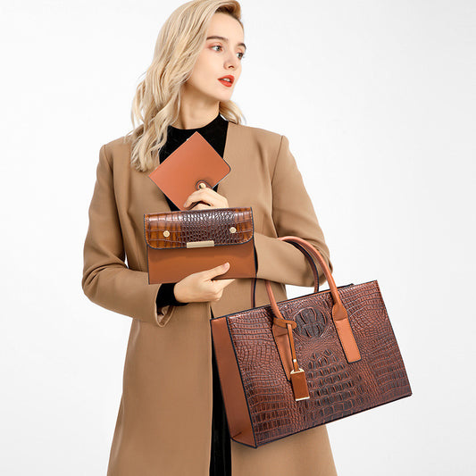 Women's Handbag Shoulder Bag Three-piece Set - Dana Fashion