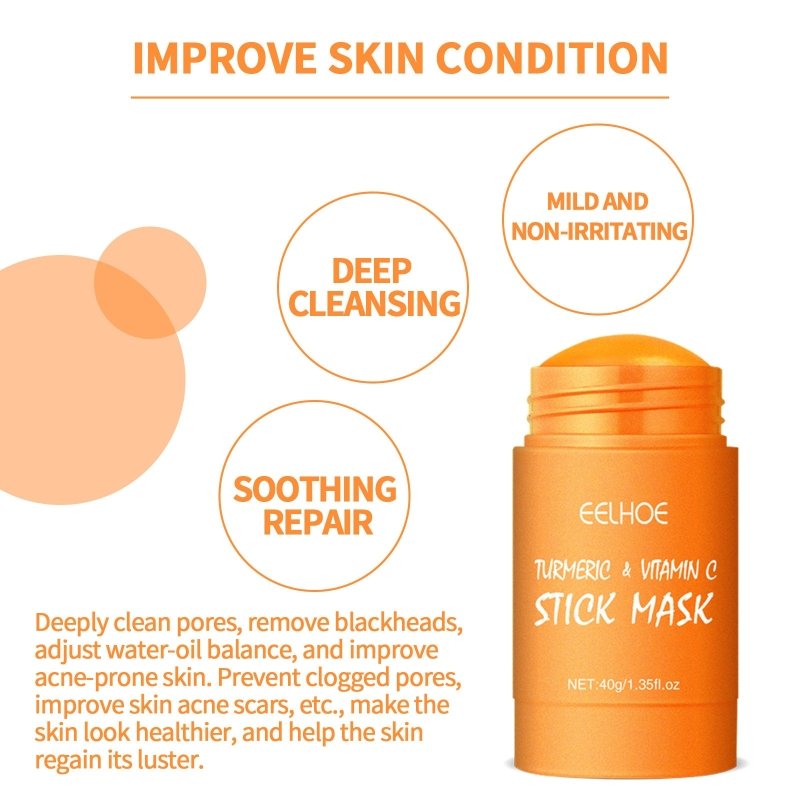 Deep Pore Cleansing Skin Solid Facial Mask $33.46 Dana Fashion style: 40g Beauty Tools Product information : Specification: Normal specification Net content: 40g(g/ml) Product specifications: 40g Ingredients: water, kaolin, diatomite, turmeric extract, wi