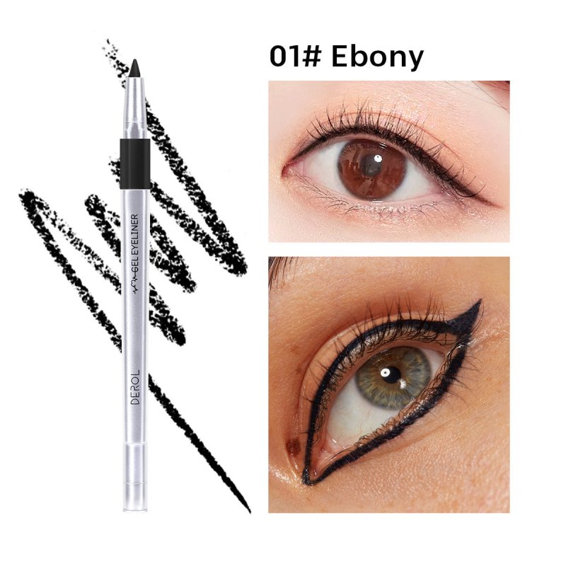 DEROL Waterproof Color Eyeliner Makeup Eyeliner $16.86 Dana Fashion Color: 1style makeup Product Category: Eyeliner Oily film, just do as you paint, no longer afraid of blinking and removing makeup Colorful 6 colors change with makeup, breaking the same p