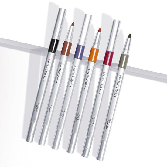 DEROL Waterproof Color Eyeliner Makeup Eyeliner $16.86 Dana Fashion Color: 1style makeup Product Category: Eyeliner Oily film, just do as you paint, no longer afraid of blinking and removing makeup Colorful 6 colors change with makeup, breaking the same p