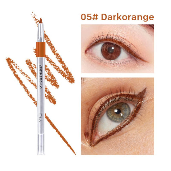 DEROL Waterproof Color Eyeliner Makeup Eyeliner $16.86 Dana Fashion Color: 5style makeup Product Category: Eyeliner Oily film, just do as you paint, no longer afraid of blinking and removing makeup Colorful 6 colors change with makeup, breaking the same p