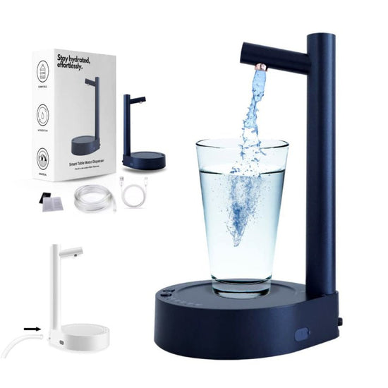 Desk Dispenser Electric Water Gallon Automatic Water Bottle Dispenser Rechargeable Water Dispenser $72.67 Dana Fashion Color: Blue with gravity Electrical outlet: USB Dana's Kitchen Overview: 1.【Aesthetic & Upgraded Design】 Impress your guests and elevate