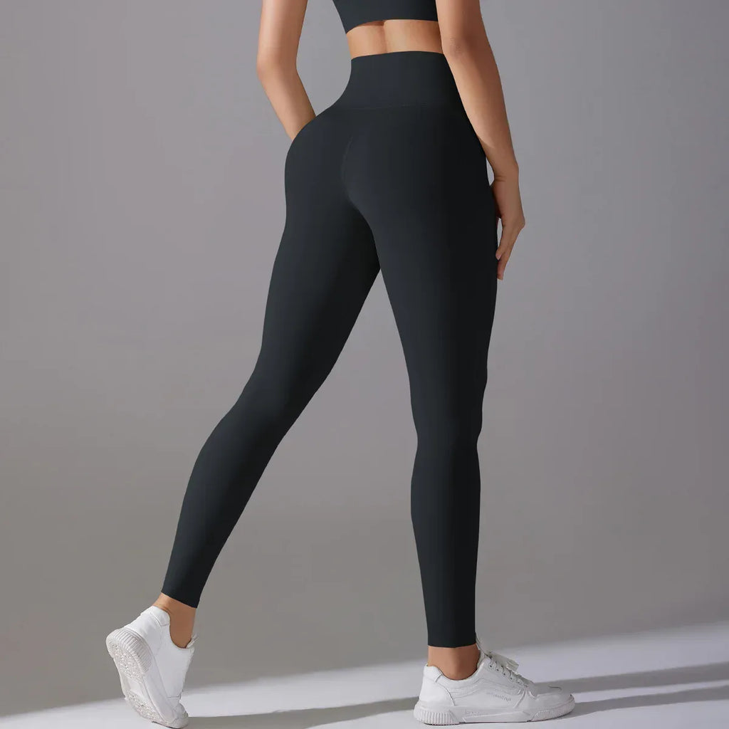 Internet Celebrity High Waist Hip Lift Nude Feel Hot Pants Yoga Pants Women - DanaFashionstore