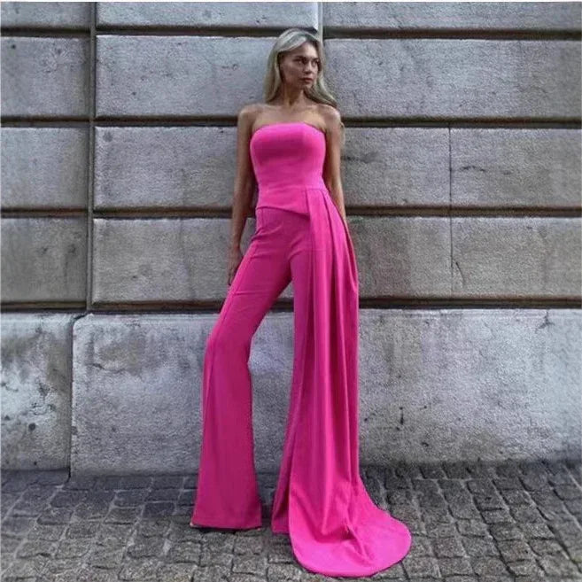 Fashion Waist-Controlled Straight Jumpsuit 2026 - Tailored Jumpsuit - DanaFashionstore