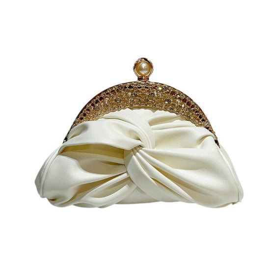Diamond-embedded High-grade Socialite Clutch Mini $39.99 Dana Fashion Color: Black Women's Bags Product information: Lining texture: Polyester Applicable scenario: Daily matching Color: white, black, gold, red, silver Outer bag type: open pocket Hardness: