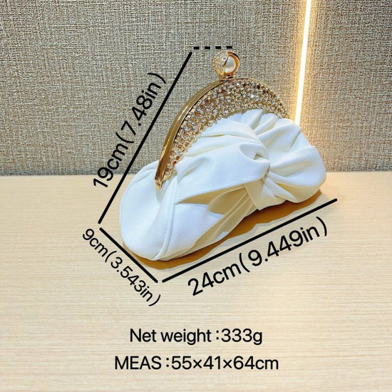 Diamond-embedded High-grade Socialite Clutch Mini $39.99 Dana Fashion Color: Black Women's Bags Product information: Lining texture: Polyester Applicable scenario: Daily matching Color: white, black, gold, red, silver Outer bag type: open pocket Hardness: