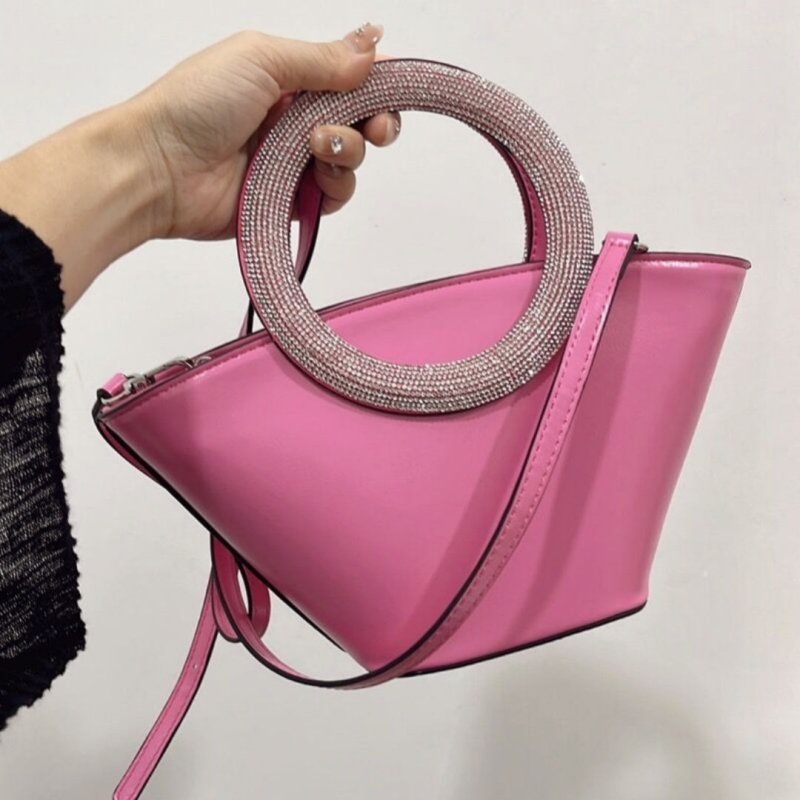 Diamond Round Handle Portable Basket PackDana FashionDana Fashion{{ product_title Women's Bags }} - Dana Fashion
