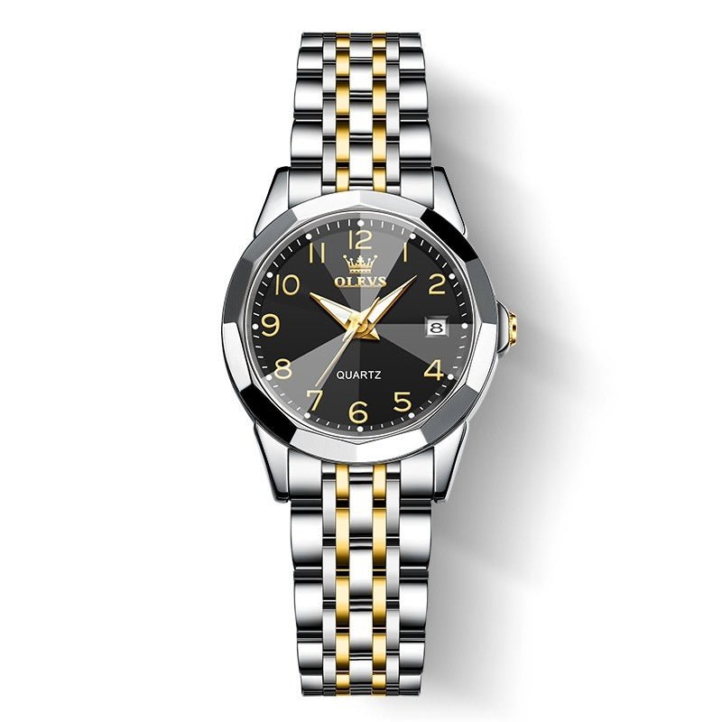Digital Women's Quartz Watch $89.00 Dana Fashion Color: Steel Band Black Women's Accessories Product information: Color: blue women between steel belts, white women between steel belts, black for women between steel belts, full gold women, white women wit