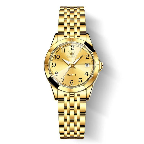 Digital Women's Quartz Watch $89.00 Dana Fashion Color: Steel Belt Full Gold Women's Accessories Product information: Color: blue women between steel belts, white women between steel belts, black for women between steel belts, full gold women, white women
