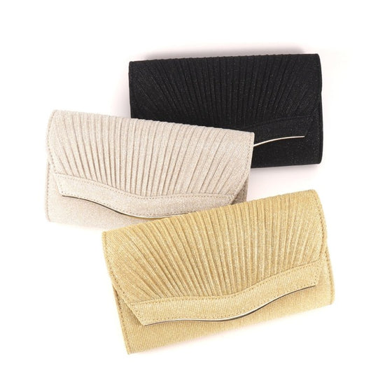 Dinner Clutch Flip Solid Color $30.61 Dana Fashion Color: Black Women's Bags Product information: Lining texture: fabric Color: black, gold, silver Outer bag type: Three-dimensional pocket Hardness: soft Material: cloth Suitcase shape: square vertical mod
