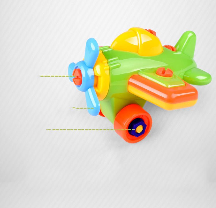 Disassembly Assembly Blocks Toys DIY Motorcycle Car Modeling Building Construction Nuts Toys For Children Gifts $13.07 Dana Fashion Color: Aircraft1 Toys & Hobbies Overview Hot sale kids disassembly assembly car model toys. The product is equipped with a