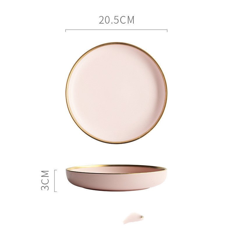 Dishes and utensils $22.94 Dana Fashion Color: 8pink Dana's Kitchen Product Category: Bowl Material: porcelain Pattern: Solid color Style: Nordic style Applicable scenario: Drinking tea Surface technology: celadon