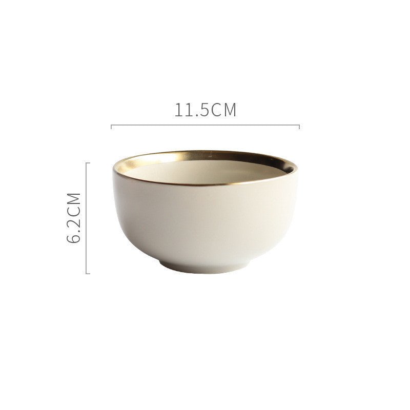 Dishes and utensils $13.12 Dana Fashion Color: 4.5Grey Dana's Kitchen Product Category: Bowl Material: porcelain Pattern: Solid color Style: Nordic style Applicable scenario: Drinking tea Surface technology: celadon