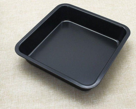 DIY Square Baking Pan Non-stick Cake Mold 8 Inch High Square Pan Square Cake Mold $19.50 Dana Fashion Color: Black Dana's Kitchen Product information: Product Category: Cake Mould Shape: regular polygon Material: carbon steel Packing specification: 22.5*5