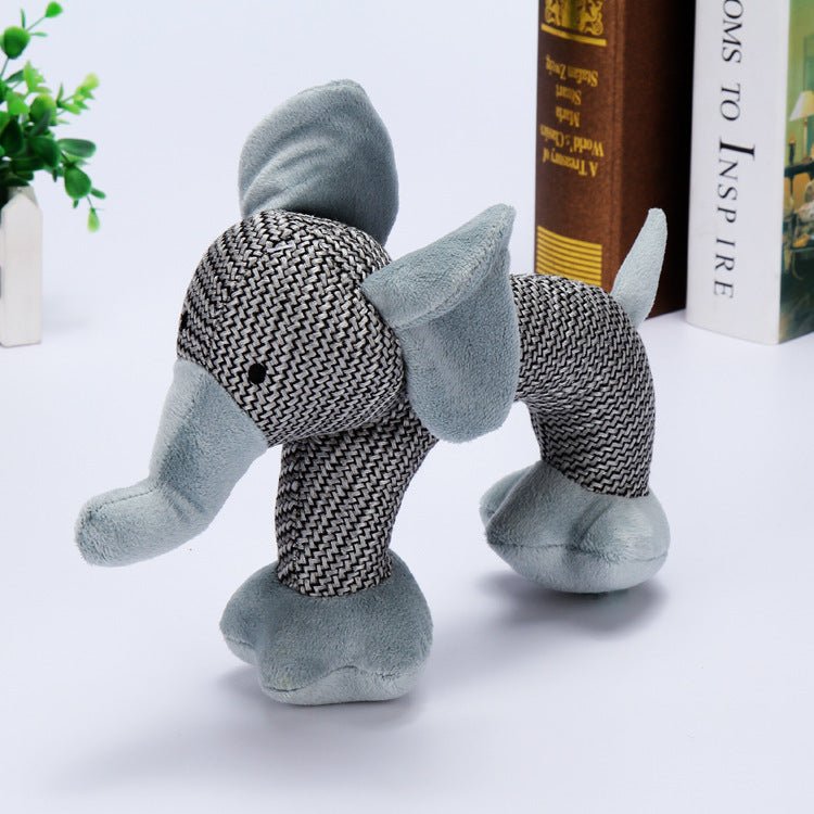 Dog Chew Toys For Small Large Dogs Bite Resistant Dog Squeaky Duck Toys Interactive Squeak Puppy Dog Toy Pets Supplies Pet Products $16.10 Dana Fashion Color: Elephant Toys & Hobbies Overview: Squeaky Plush Dog Toy- Selection of high- grade plush material