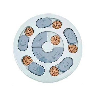 Dog eating interactive stuffy toy $23.47 Dana Fashion style: Claw Color: Blue Toys & Hobbies Features 1.Made of thickened PP material, wear-resistant, and chewing resistant, safe and reliable for your furry friends. 2. Equipped with small sections to hold