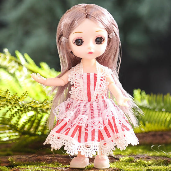 [Doll+Clothes+Shoes] 13-joint doll $15.31 Dana Fashion Color: Anlu 12 Size: 16cm Toys & Hobbies [Product name] 13-joint retro doll [Product size] height about 16cm [Product packaging] color box (color box pattern color is random) 【Packing size】11x6x19.5cm