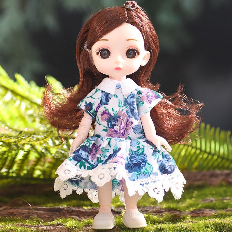 [Doll+Clothes+Shoes] 13-joint doll $15.31 Dana Fashion Color: Anlu 10 Size: 16cm Toys & Hobbies [Product name] 13-joint retro doll [Product size] height about 16cm [Product packaging] color box (color box pattern color is random) 【Packing size】11x6x19.5cm