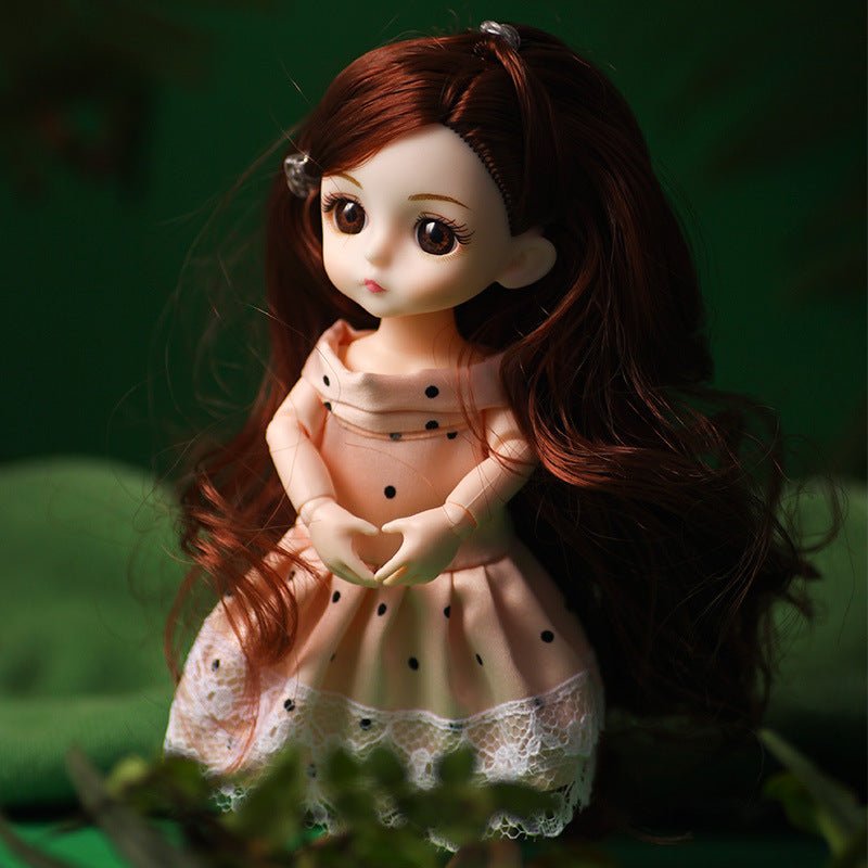[Doll+Clothes+Shoes] 13-joint doll $15.31 Dana Fashion Color: 5. Sophia Size: 16cm Toys & Hobbies [Product name] 13-joint retro doll [Product size] height about 16cm [Product packaging] color box (color box pattern color is random) 【Packing size】11x6x19.5