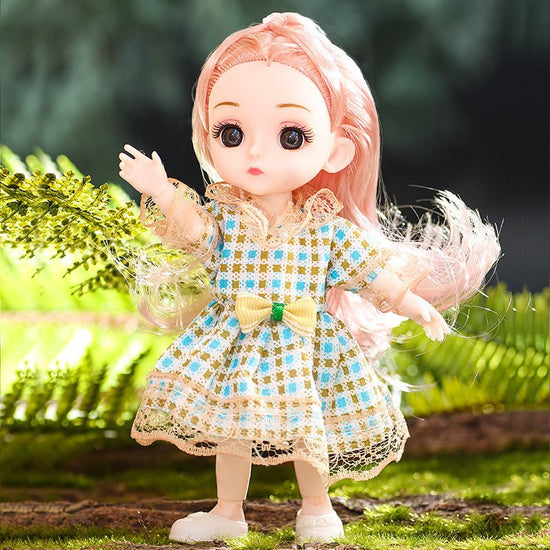 [Doll+Clothes+Shoes] 13-joint doll $15.31 Dana Fashion Color: Anlu 1 Size: 16cm Toys & Hobbies [Product name] 13-joint retro doll [Product size] height about 16cm [Product packaging] color box (color box pattern color is random) 【Packing size】11x6x19.5cm