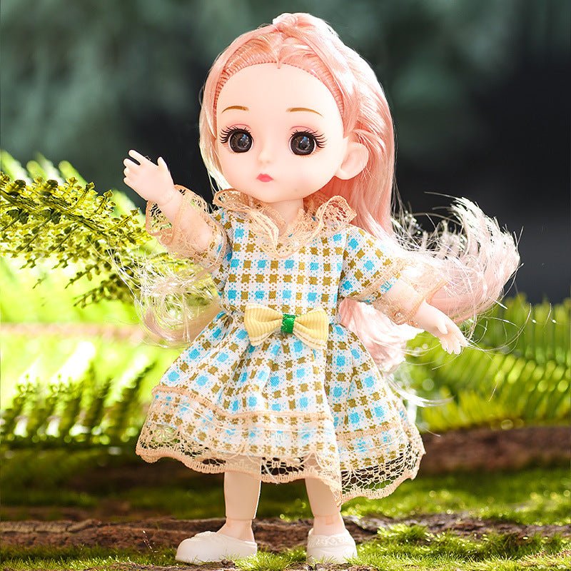 [Doll+Clothes+Shoes] 13-joint doll $15.31 Dana Fashion Color: Anlu 1 Size: 16cm Toys & Hobbies [Product name] 13-joint retro doll [Product size] height about 16cm [Product packaging] color box (color box pattern color is random) 【Packing size】11x6x19.5cm