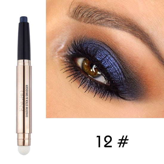 Double Headed Monochrome Eye Shadow Pen Pearlescent Sleeping Silkworm $16.26 Dana Fashion style: 12 Style makeup Product information : Number of colors: monochrome Applicable skin: universal Packing list: Eyeshadow pen *1