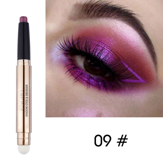 Double Headed Monochrome Eye Shadow Pen Pearlescent Sleeping Silkworm $16.26 Dana Fashion style: 9 Style makeup Product information : Number of colors: monochrome Applicable skin: universal Packing list: Eyeshadow pen *1