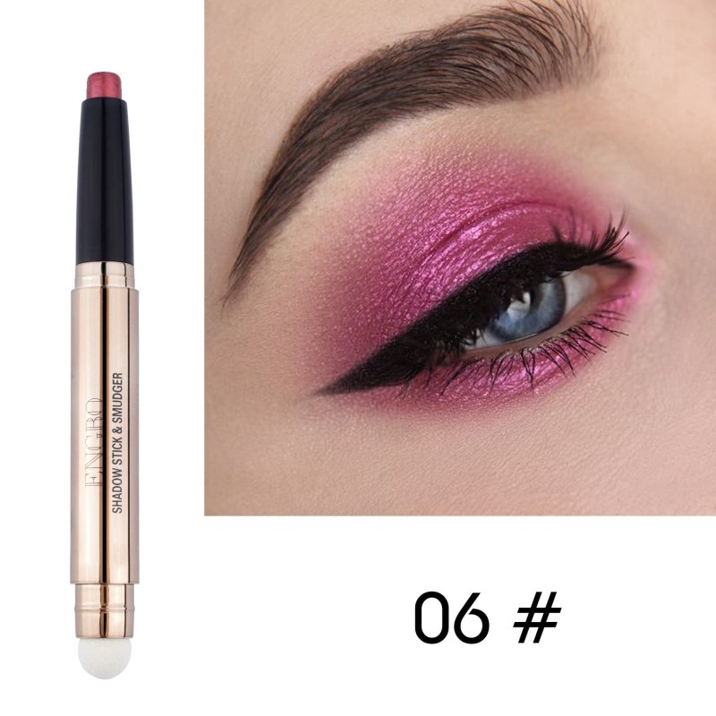 Double Headed Monochrome Eye Shadow Pen Pearlescent Sleeping Silkworm $16.26 Dana Fashion style: 6 Style makeup Product information : Number of colors: monochrome Applicable skin: universal Packing list: Eyeshadow pen *1