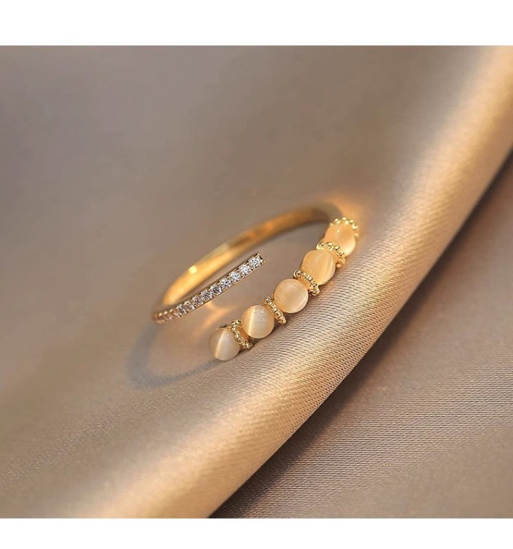 Double Layer Zircon Female Simple Ring Opening $7.50 Dana Fashion Color: J80 Size: Adjustable Opening Women's Accessories Product information: Type: open mouth Treatment Process: Electroplating Color: J1,J2,J3,J4,J5,J6,J7,J8,J9,J10,J11,J12,J13,J14,J15,J16
