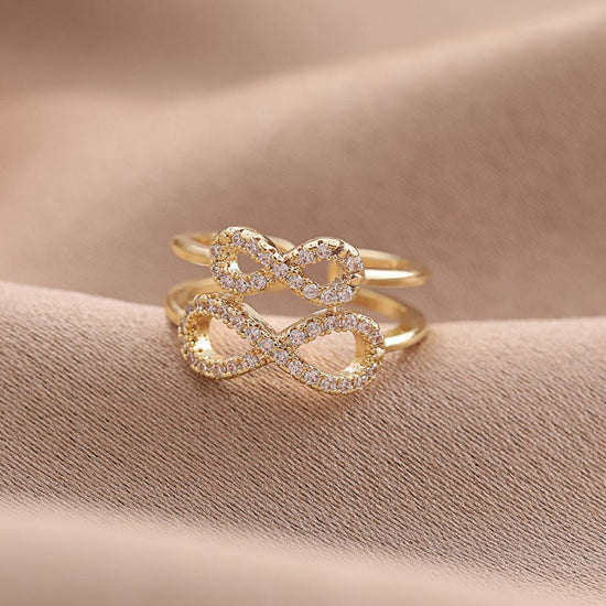 Double Layer Zircon Female Simple Ring Opening $7.50 Dana Fashion Color: J27 Size: Adjustable Opening Women's Accessories Product information: Type: open mouth Treatment Process: Electroplating Color: J1,J2,J3,J4,J5,J6,J7,J8,J9,J10,J11,J12,J13,J14,J15,J16