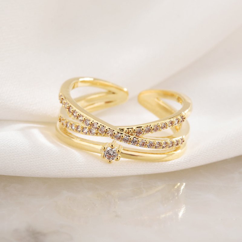 Double Layer Zircon Female Simple Ring Opening $7.50 Dana Fashion Color: J1 Size: Adjustable Opening Women's Accessories Product information: Type: open mouth Treatment Process: Electroplating Color: J1,J2,J3,J4,J5,J6,J7,J8,J9,J10,J11,J12,J13,J14,J15,J16,