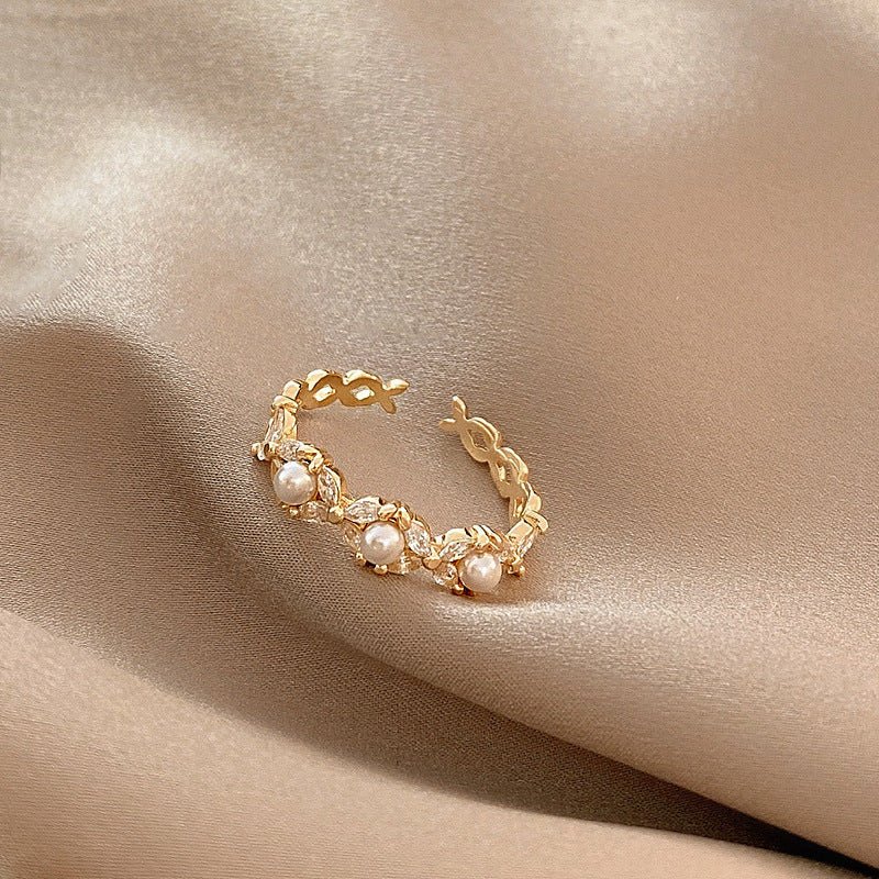 Double Layer Zircon Female Simple Ring Opening $7.50 Dana Fashion Color: J9 Size: Adjustable Opening Women's Accessories Product information: Type: open mouth Treatment Process: Electroplating Color: J1,J2,J3,J4,J5,J6,J7,J8,J9,J10,J11,J12,J13,J14,J15,J16,