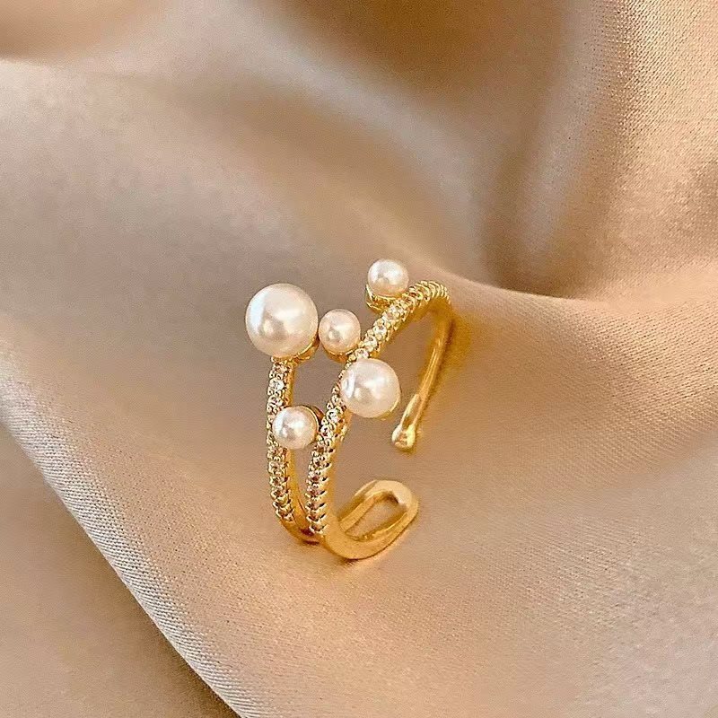 Double Layer Zircon Female Simple Ring Opening $7.50 Dana Fashion Color: J79 Size: Adjustable Opening Women's Accessories Product information: Type: open mouth Treatment Process: Electroplating Color: J1,J2,J3,J4,J5,J6,J7,J8,J9,J10,J11,J12,J13,J14,J15,J16