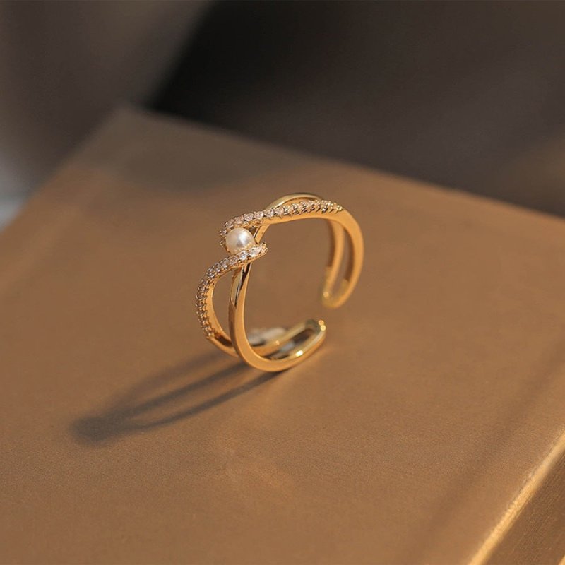 Double Layer Zircon Female Simple Ring Opening $7.50 Dana Fashion Color: J71 Size: Adjustable Opening Women's Accessories Product information: Type: open mouth Treatment Process: Electroplating Color: J1,J2,J3,J4,J5,J6,J7,J8,J9,J10,J11,J12,J13,J14,J15,J16