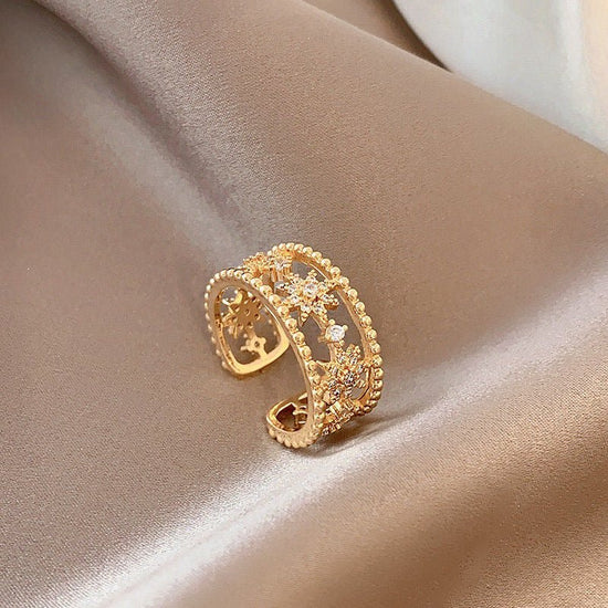 Double Layer Zircon Female Simple Ring Opening $7.50 Dana Fashion Color: J43 Size: Adjustable Opening Women's Accessories Product information: Type: open mouth Treatment Process: Electroplating Color: J1,J2,J3,J4,J5,J6,J7,J8,J9,J10,J11,J12,J13,J14,J15,J16