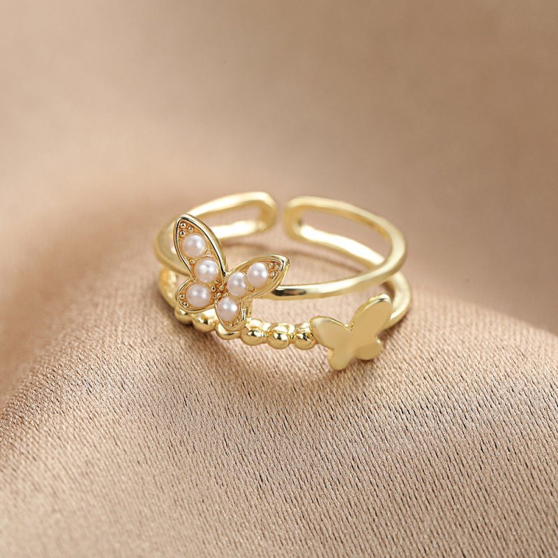Double Layer Zircon Female Simple Ring Opening $7.50 Dana Fashion Color: J81 Size: Adjustable Opening Women's Accessories Product information: Type: open mouth Treatment Process: Electroplating Color: J1,J2,J3,J4,J5,J6,J7,J8,J9,J10,J11,J12,J13,J14,J15,J16