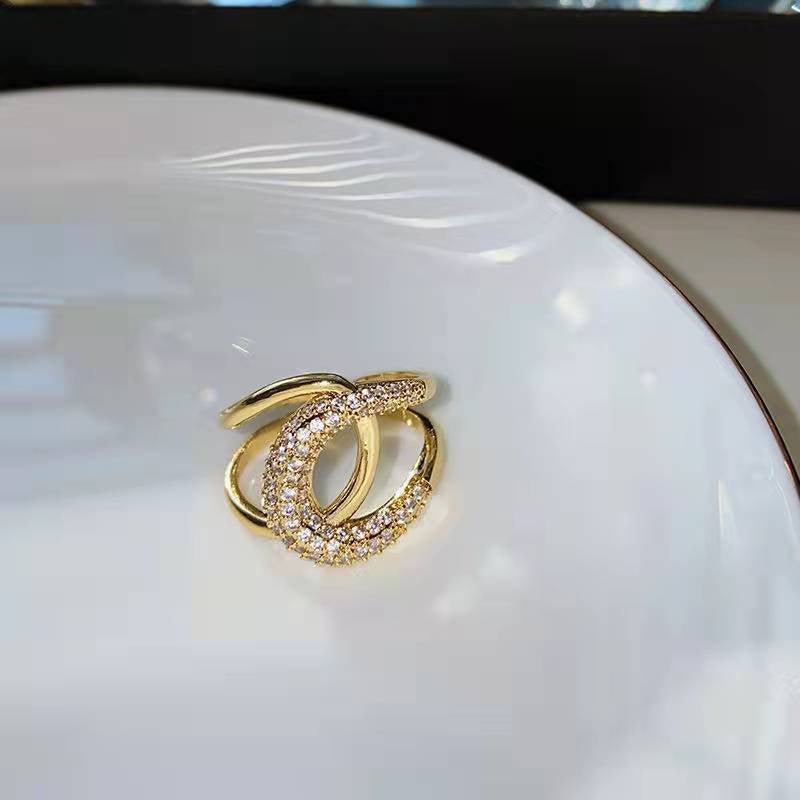 Double Layer Zircon Female Simple Ring Opening $7.50 Dana Fashion Color: J24 Size: Adjustable Opening Women's Accessories Product information: Type: open mouth Treatment Process: Electroplating Color: J1,J2,J3,J4,J5,J6,J7,J8,J9,J10,J11,J12,J13,J14,J15,J16