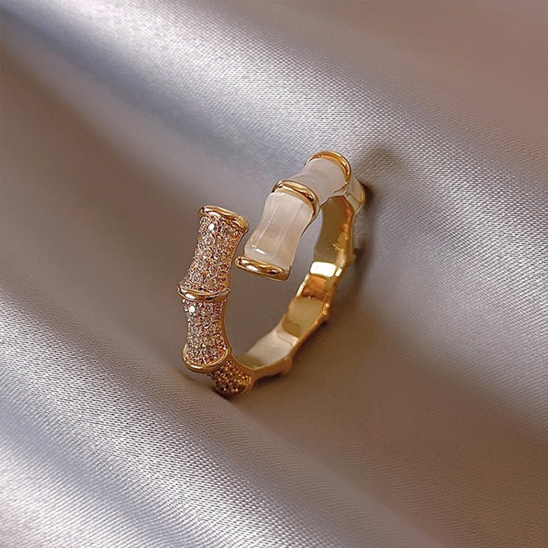 Double Layer Zircon Female Simple Ring Opening $7.50 Dana Fashion Color: J8 Size: Adjustable Opening Women's Accessories Product information: Type: open mouth Treatment Process: Electroplating Color: J1,J2,J3,J4,J5,J6,J7,J8,J9,J10,J11,J12,J13,J14,J15,J16,