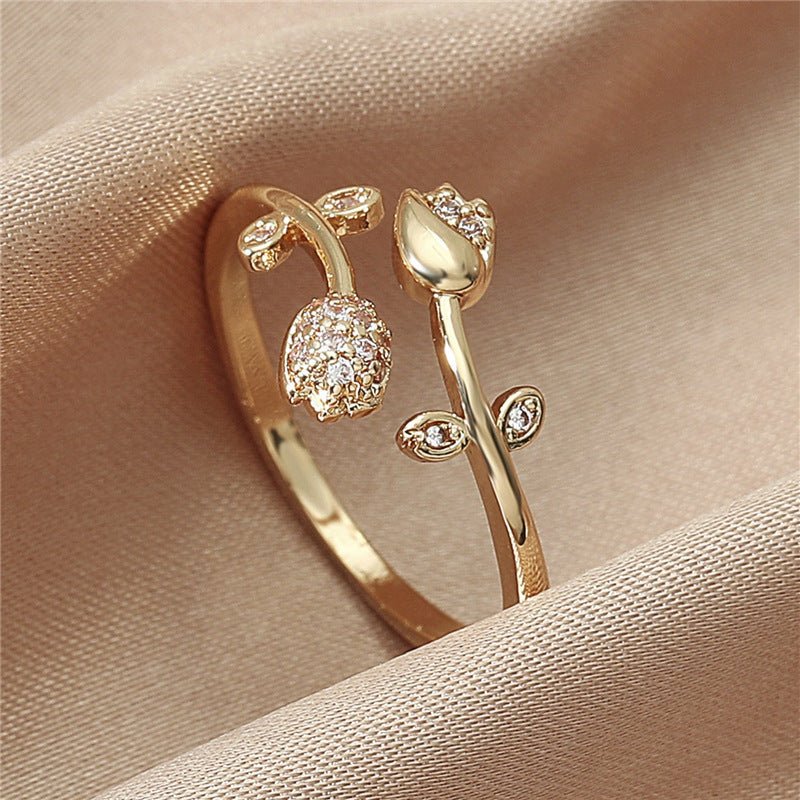 Double Layer Zircon Female Simple Ring Opening $7.50 Dana Fashion Color: J34 Size: Adjustable Opening Women's Accessories Product information: Type: open mouth Treatment Process: Electroplating Color: J1,J2,J3,J4,J5,J6,J7,J8,J9,J10,J11,J12,J13,J14,J15,J16