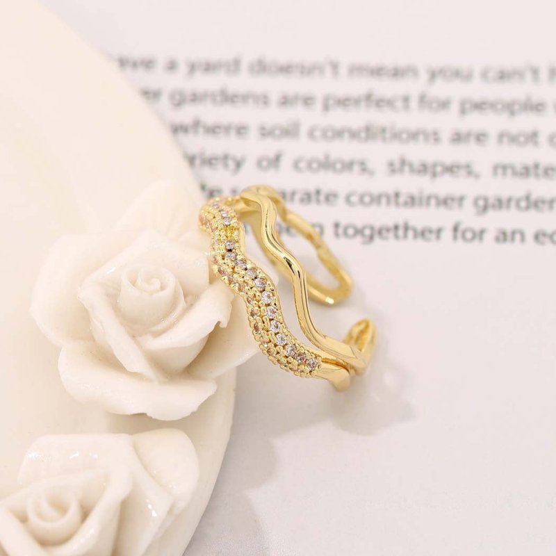 Double Layer Zircon Female Simple Ring Opening $7.50 Dana Fashion Color: J49 Size: Adjustable Opening Women's Accessories Product information: Type: open mouth Treatment Process: Electroplating Color: J1,J2,J3,J4,J5,J6,J7,J8,J9,J10,J11,J12,J13,J14,J15,J16