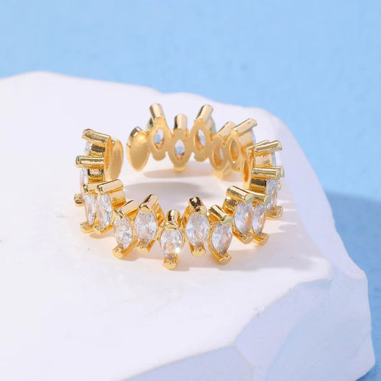 Double Layer Zircon Female Simple Ring Opening $7.50 Dana Fashion Color: J14 Size: Adjustable Opening Women's Accessories Product information: Type: open mouth Treatment Process: Electroplating Color: J1,J2,J3,J4,J5,J6,J7,J8,J9,J10,J11,J12,J13,J14,J15,J16