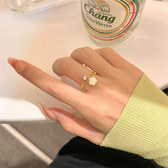 Double Layer Zircon Female Simple Ring Opening $7.50 Dana Fashion Color: J68 Size: Adjustable Opening Women's Accessories Product information: Type: open mouth Treatment Process: Electroplating Color: J1,J2,J3,J4,J5,J6,J7,J8,J9,J10,J11,J12,J13,J14,J15,J16