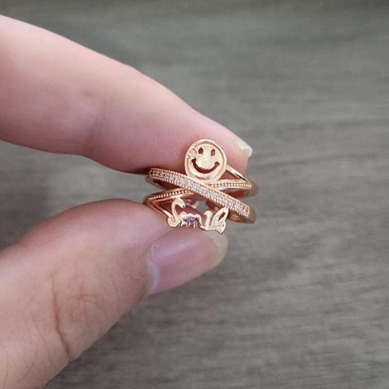 Double Layer Zircon Female Simple Ring Opening $7.50 Dana Fashion Color: J69 Size: Adjustable Opening Women's Accessories Product information: Type: open mouth Treatment Process: Electroplating Color: J1,J2,J3,J4,J5,J6,J7,J8,J9,J10,J11,J12,J13,J14,J15,J16